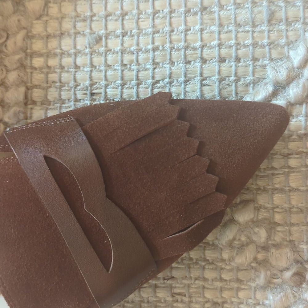NWOB L'Agence Shoes - Brown Mules - Size 6 - Picture 6 of 6